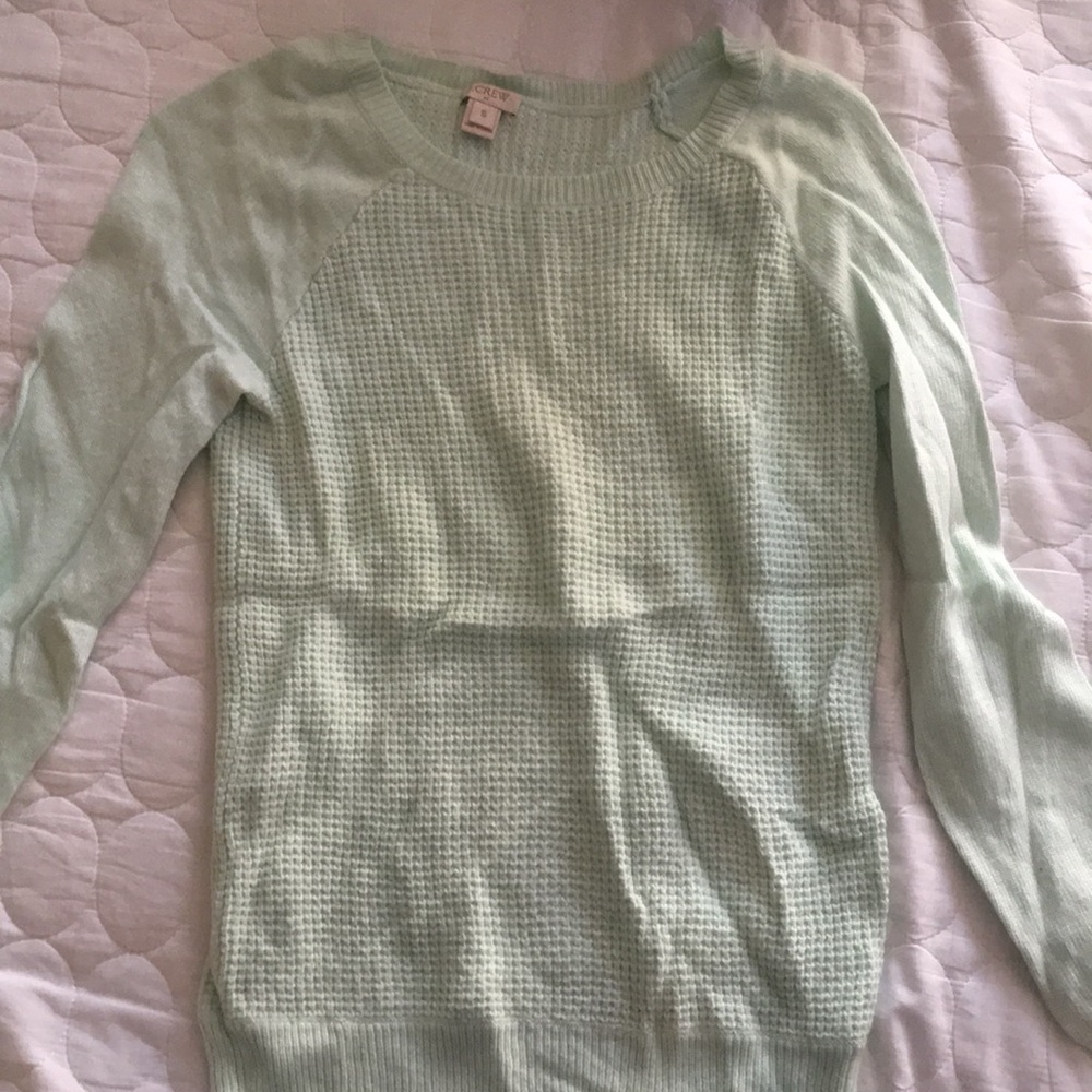 Jcrew waffle sweater